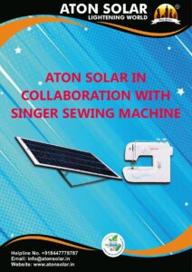 Solar Sewing Machine